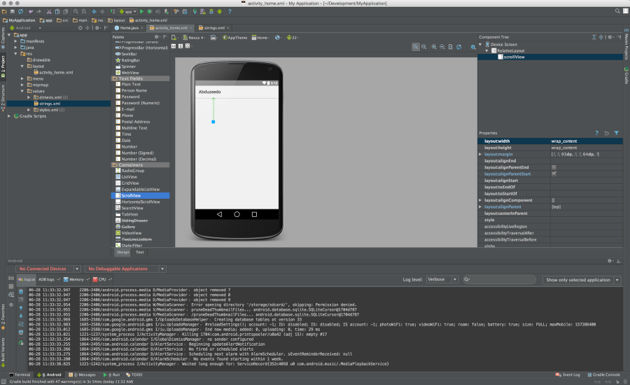 Android Prototyping in Android Studio