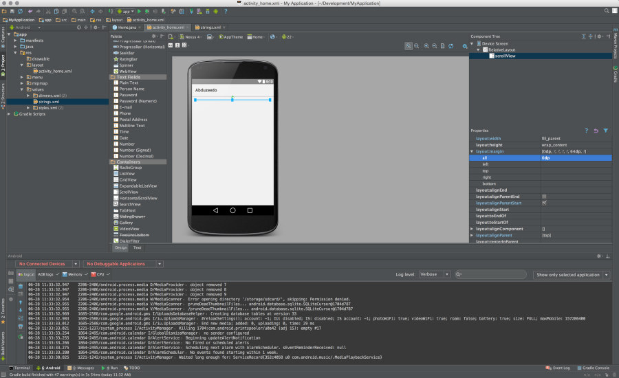 Android Prototyping in Android Studio