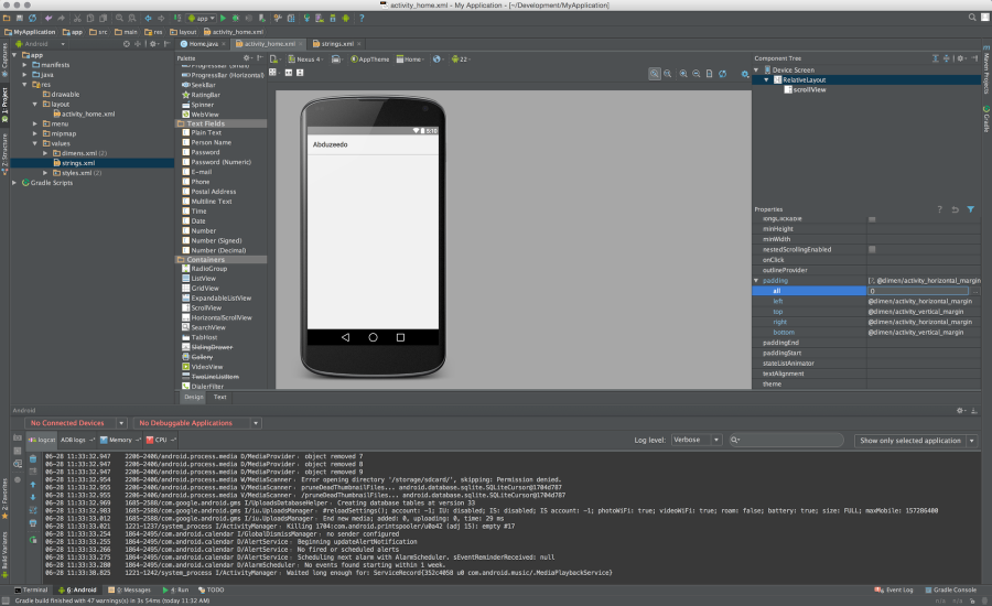 Android Prototyping in Android Studio
