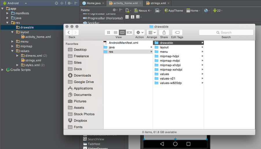 Android Prototyping in Android Studio