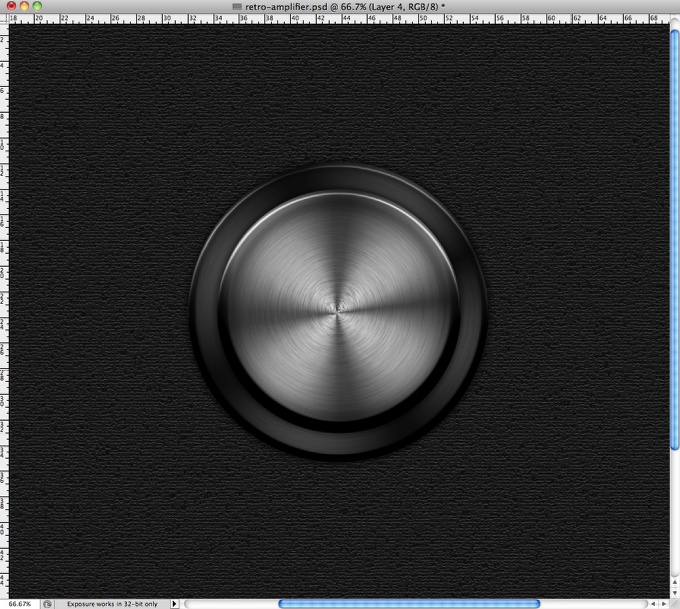 Awesome Amp Controls in Photoshop