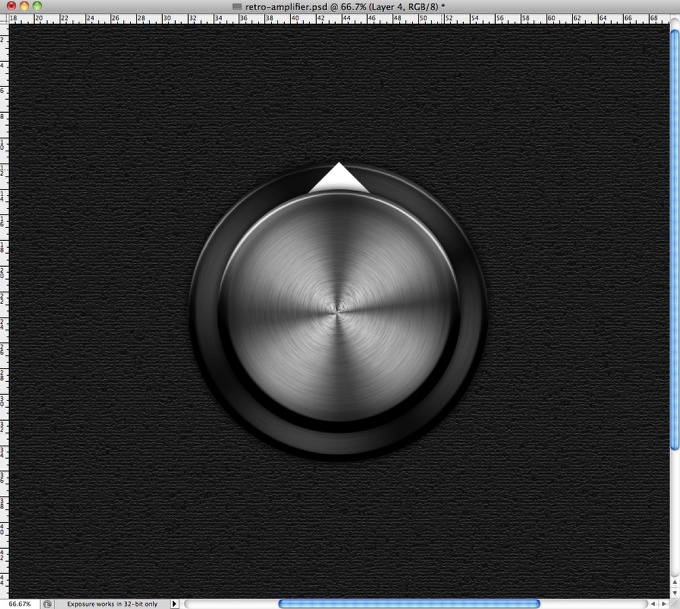 Awesome Amp Controls in Photoshop