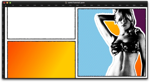 Comic effects in Pixelmator