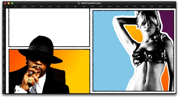 Comic effects in Pixelmator