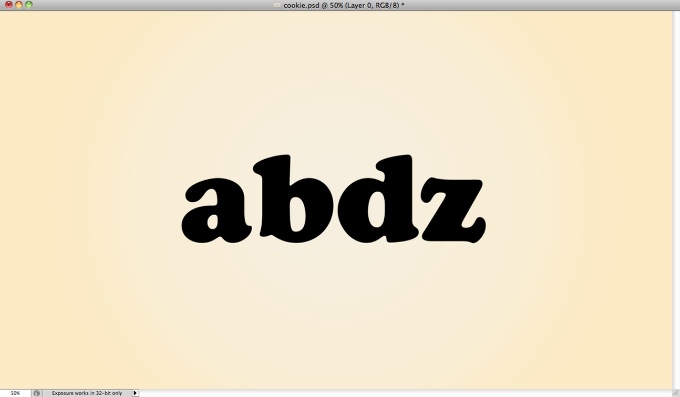 Yummy Cookies Typography in Photoshop