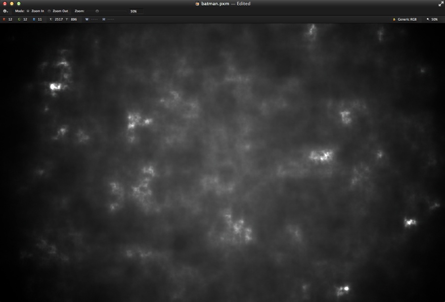 Dark Knight in Pixelmator