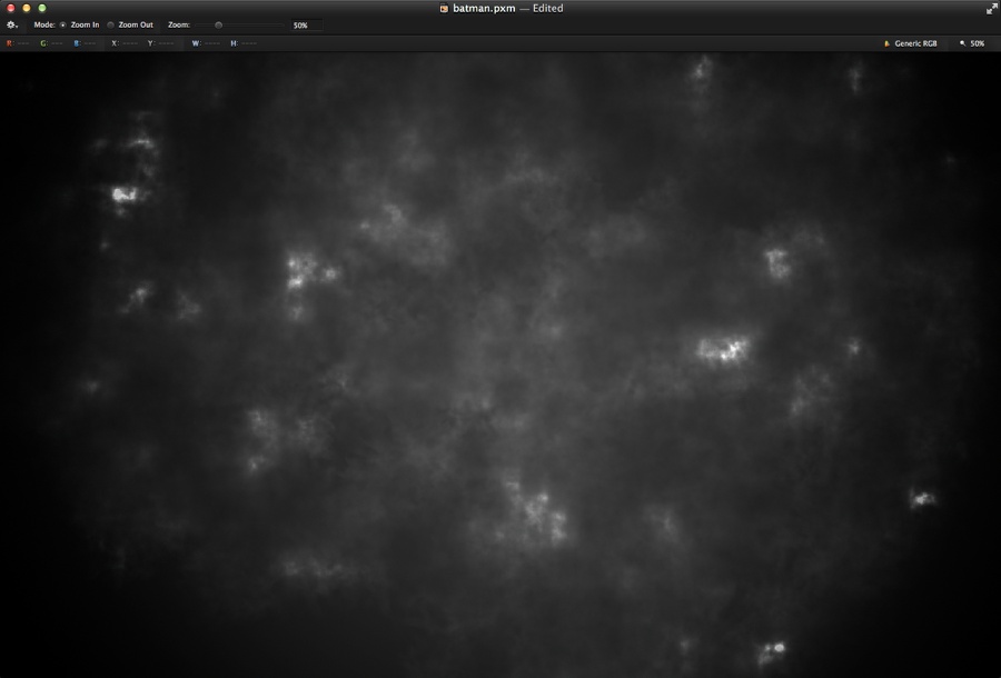 Dark Knight in Pixelmator