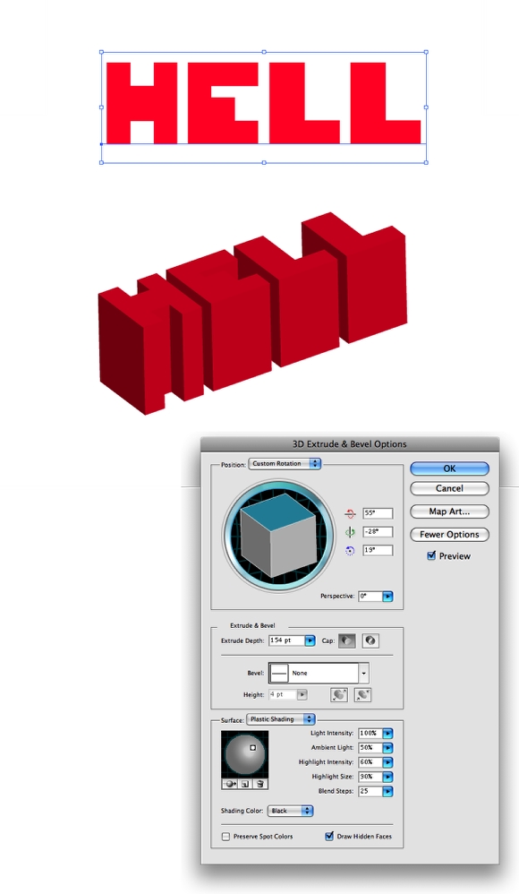 Hell of Tutorial in Photoshop
