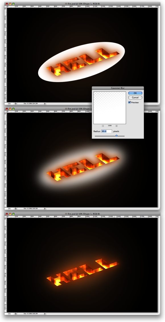 Hell of Tutorial in Photoshop