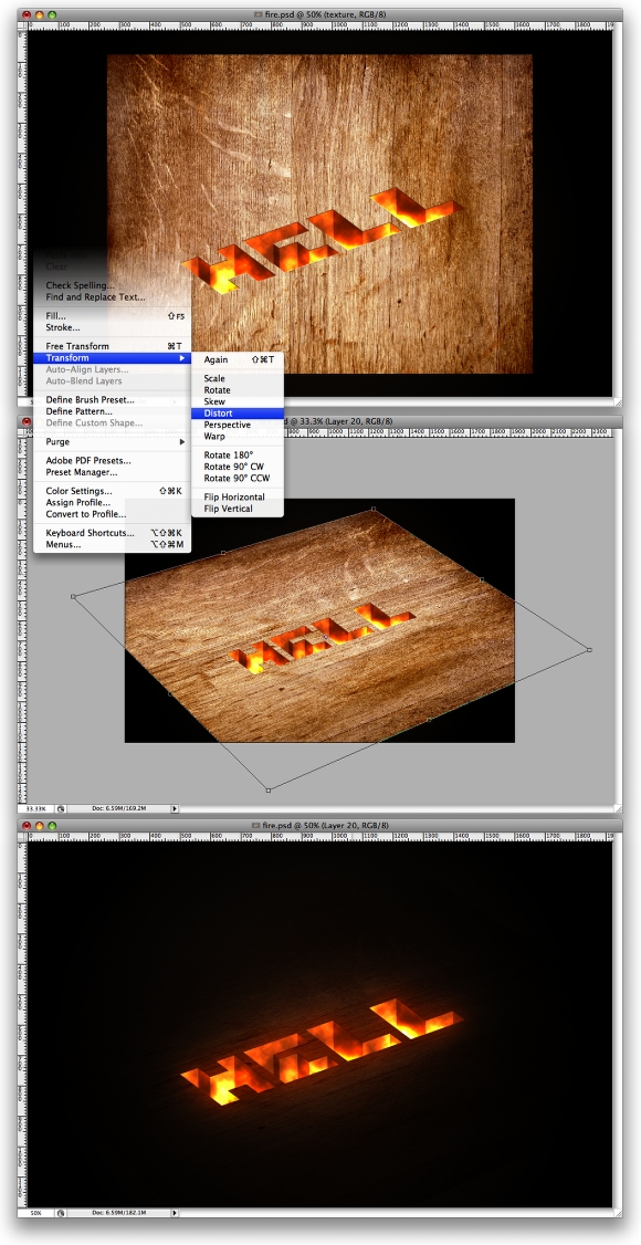 Hell of Tutorial in Photoshop