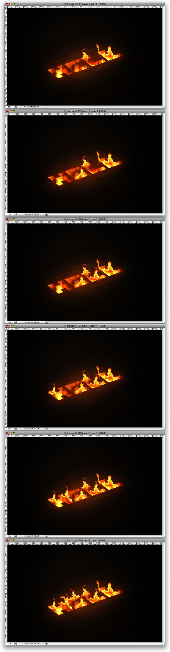 Hell of Tutorial in Photoshop