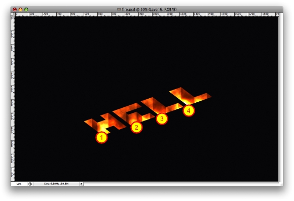 Hell of Tutorial in Photoshop