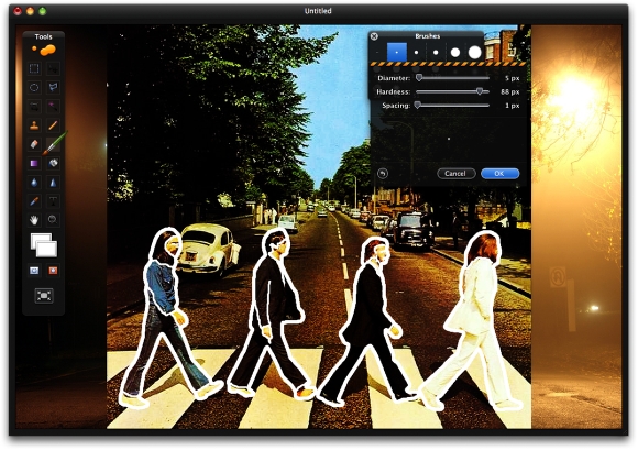 Light Painting in Pixelmator 1.2