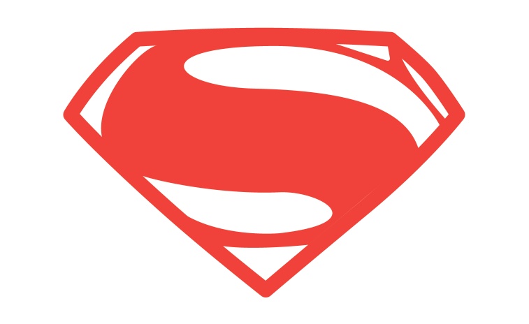 Man of Steel Symbol in Illustrator & Photoshop