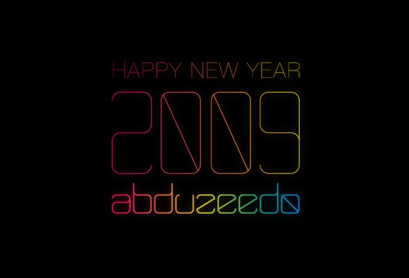 New Year New Typeface New Logo