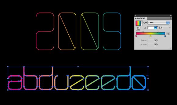 New Year New Typeface New Logo