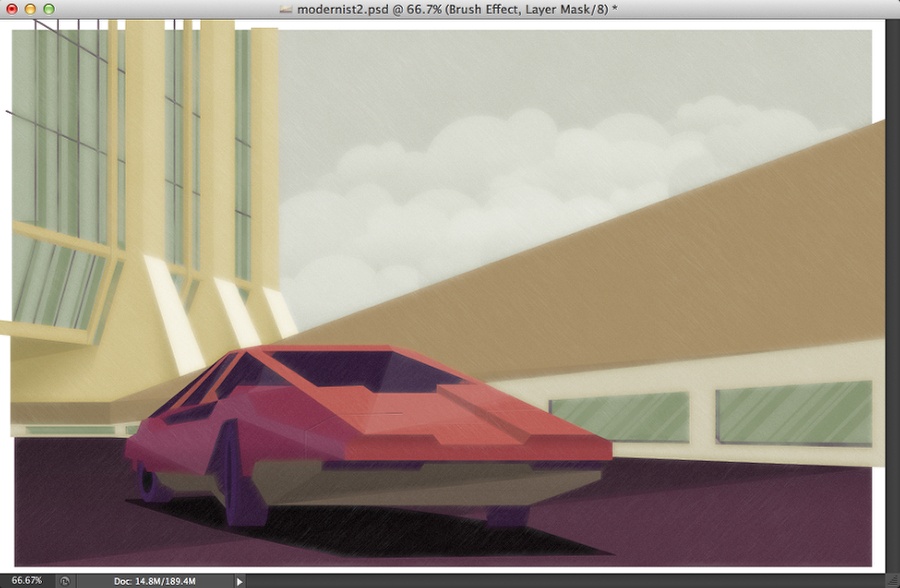 Retro Futuristic Artowrk in Illustrator and Photoshop