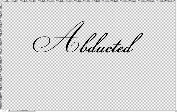 Shiny Caligraphy Text Effect in Photoshop