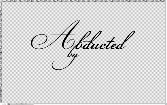 Shiny Caligraphy Text Effect in Photoshop
