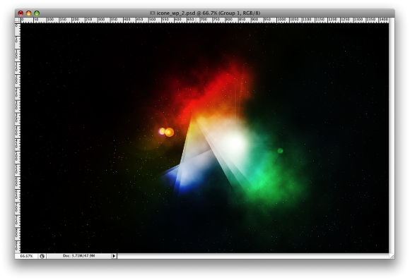 Space Lighting Effects in Photoshop | Abduzeedo - abducted by design