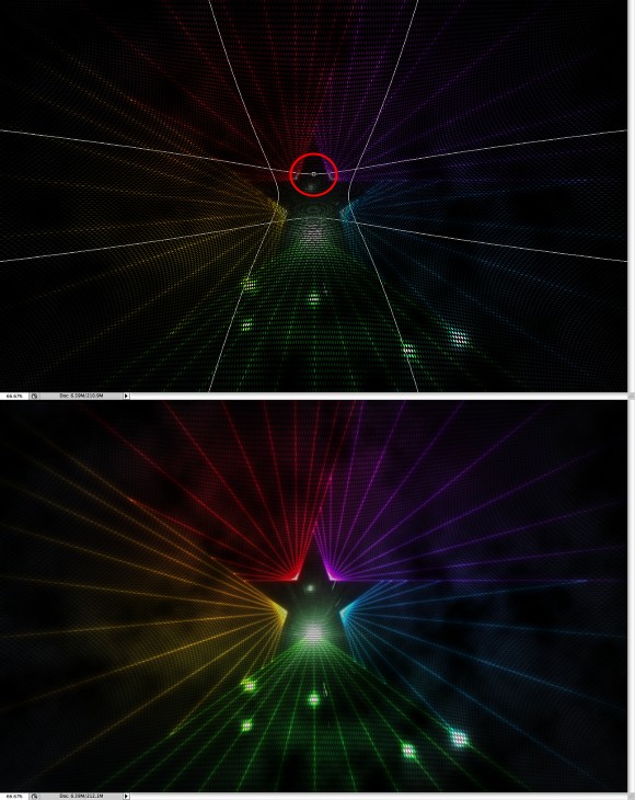 Easy Star Light in Photoshop