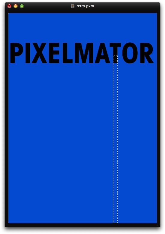 Stylish Retro Poster in Pixelmator
