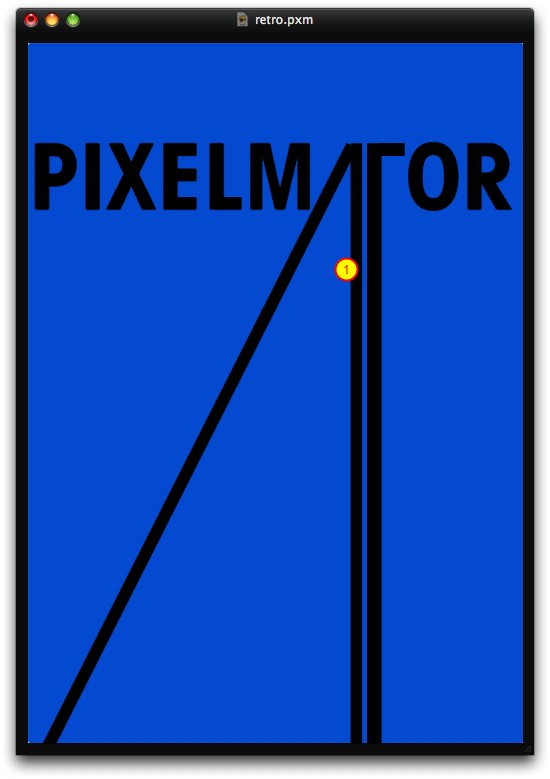 Stylish Retro Poster in Pixelmator