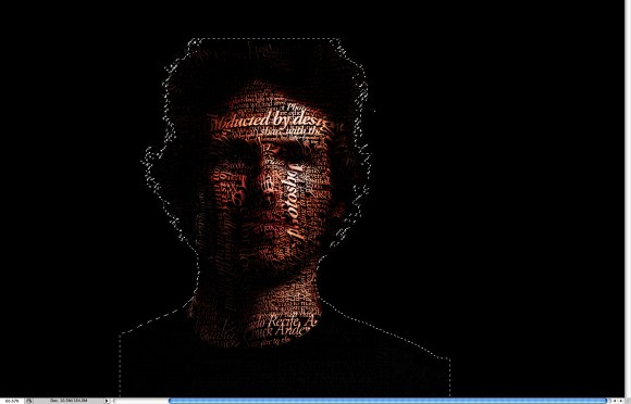 Super Easy Typographic Portrait in Photoshop