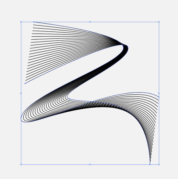 Typography with the Blend Tool in Illustrator