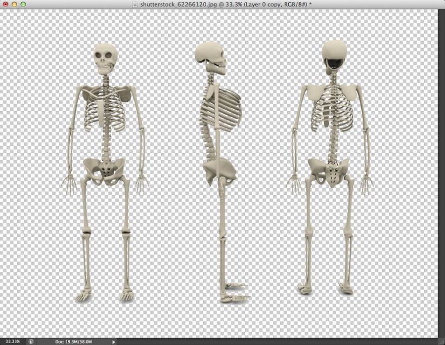 X-Ray Typography in Photoshop