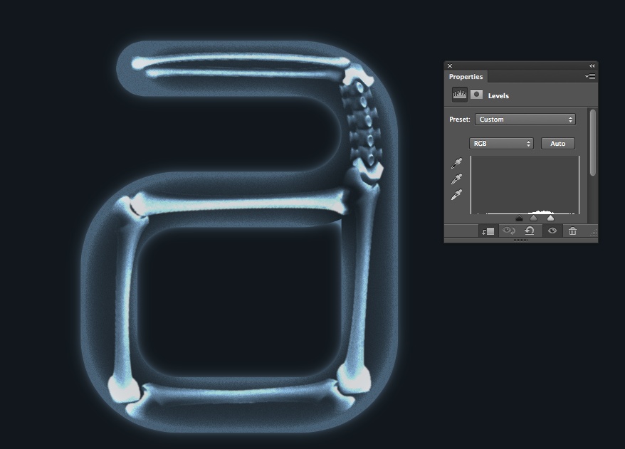 X-Ray Typography in Photoshop