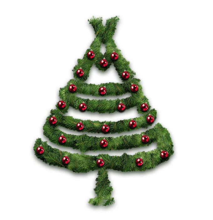 Xmas Tree Typography in Photoshop
