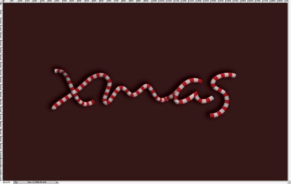 Xmas Wallpaper in Cinema 4D and Photoshop
