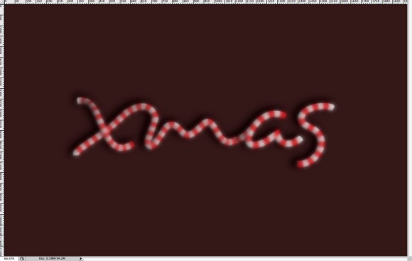 Xmas Wallpaper in Cinema 4D and Photoshop