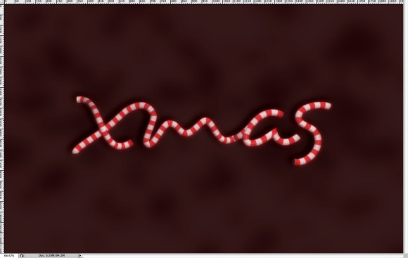 Xmas Wallpaper in Cinema 4D and Photoshop