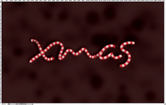Xmas Wallpaper in Cinema 4D and Photoshop