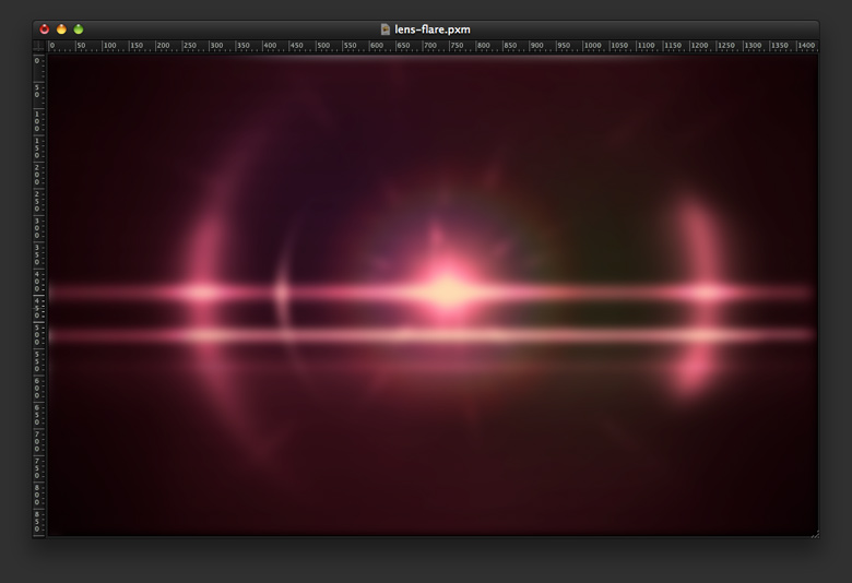 Lens Flare Revisited in Pixelmator