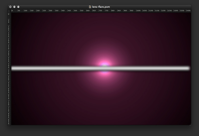 Lens Flare Revisited in Pixelmator