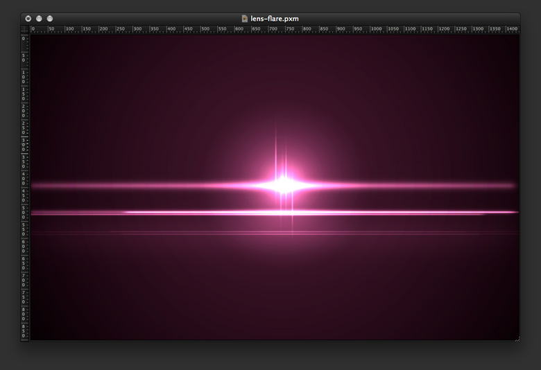 Lens Flare Revisited in Pixelmator