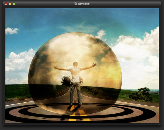 Mental Wave Explosion in Pixelamtor
