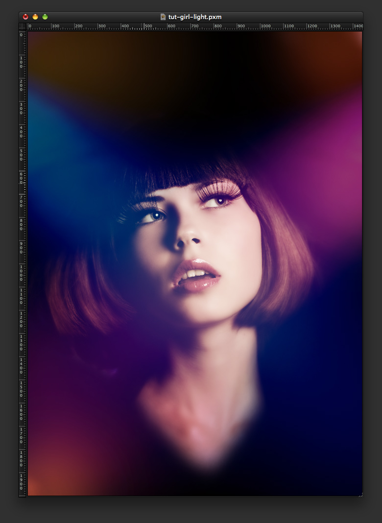 Stylish Light Effect in Pixelmator