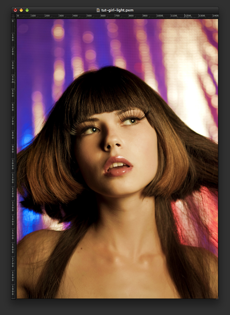 Stylish Light Effect in Pixelmator