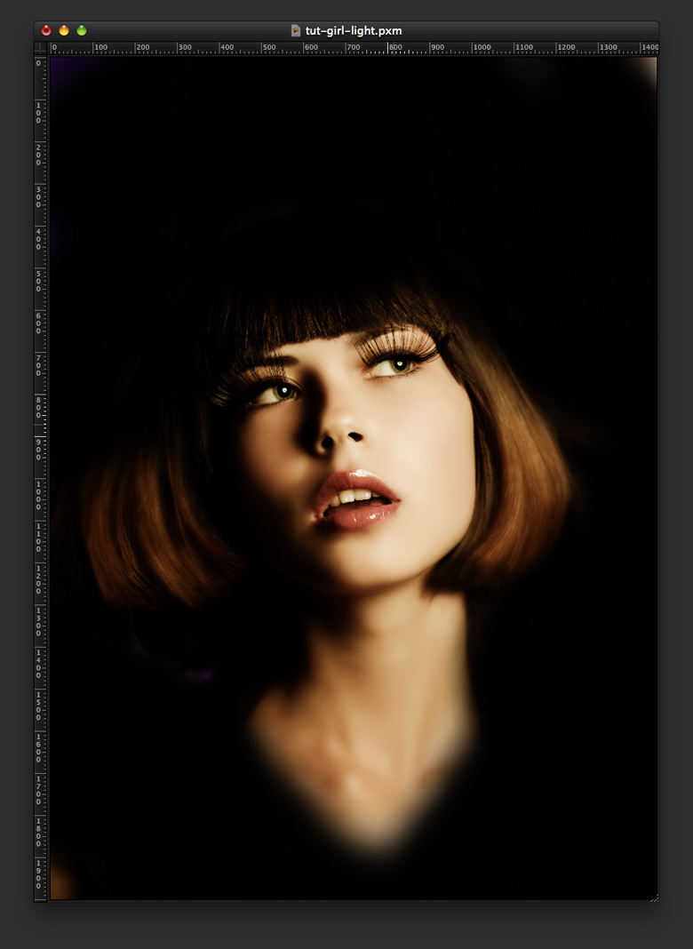 Stylish Light Effect in Pixelmator