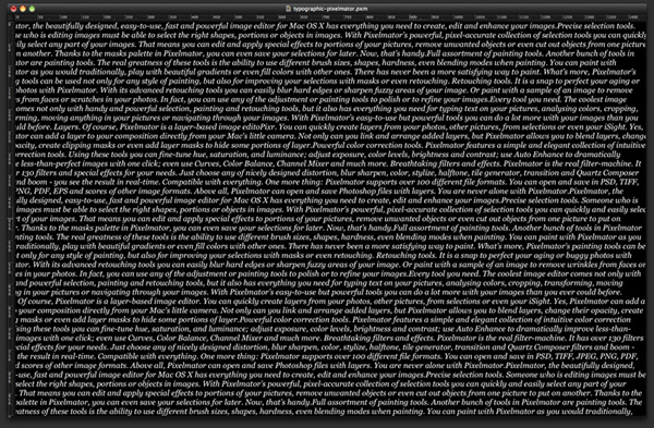 Creating a Typographic Portrait in Pixelmator