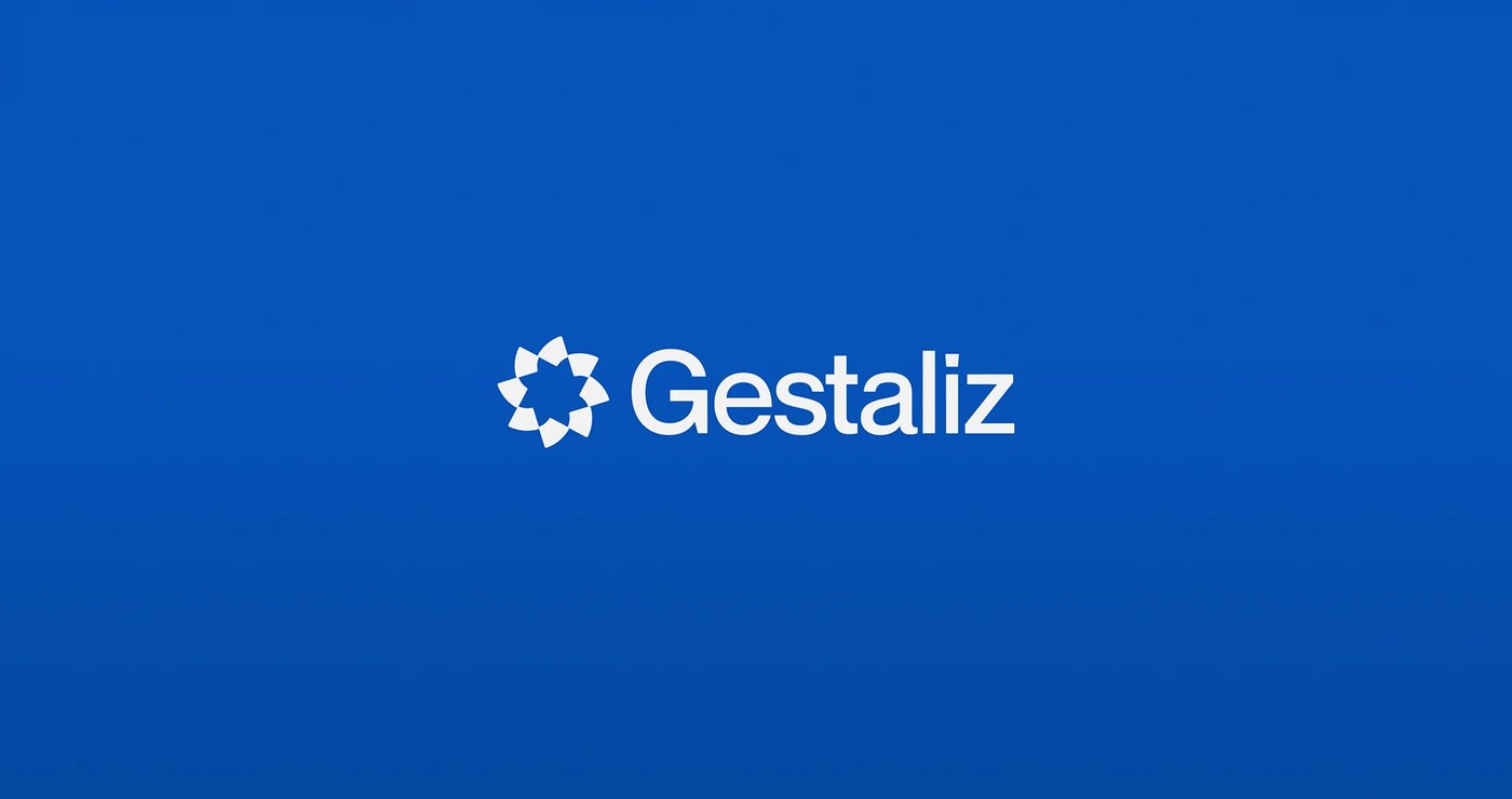Gestaliz educational platform brand identity logo by Vilarejo Design