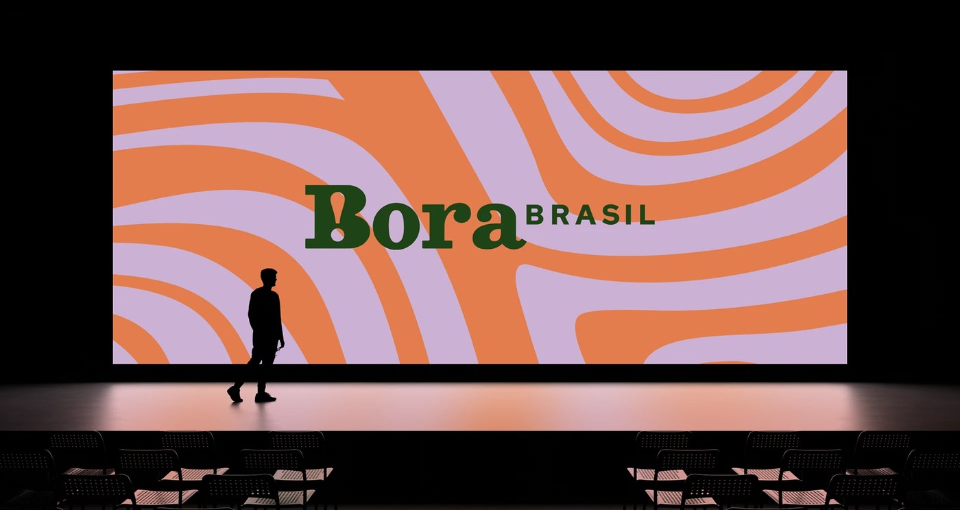 Detalles de nombre y marca de Bora Brasil: diseño de identidad de marca por Foresti Design
