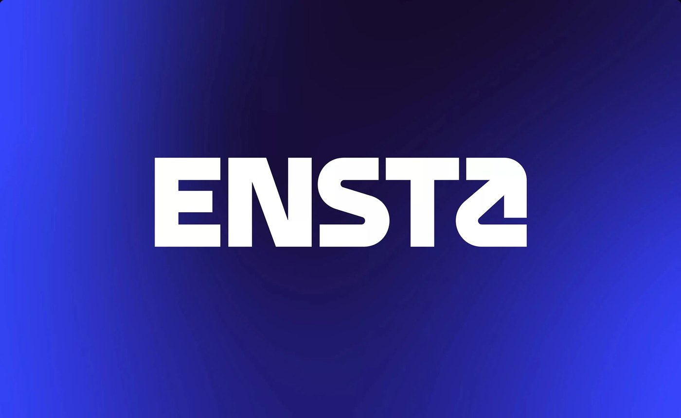 ENSTA, National School of hero shot — brand identity design by 🟥⬜️ Graphéine