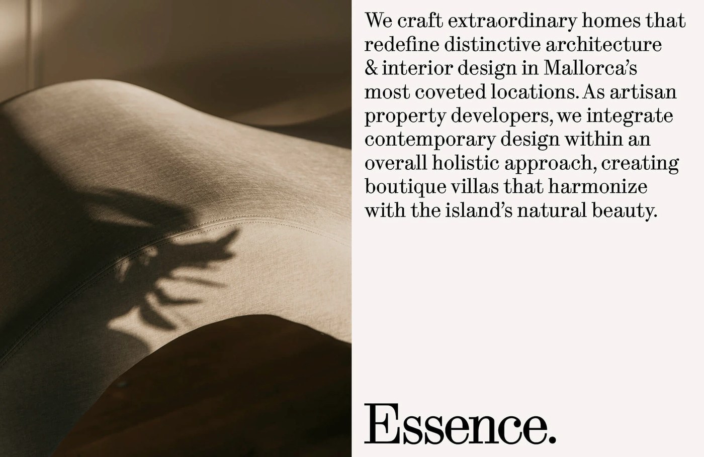 Diseño web responsivo digital del sistema de identidad visual Essence