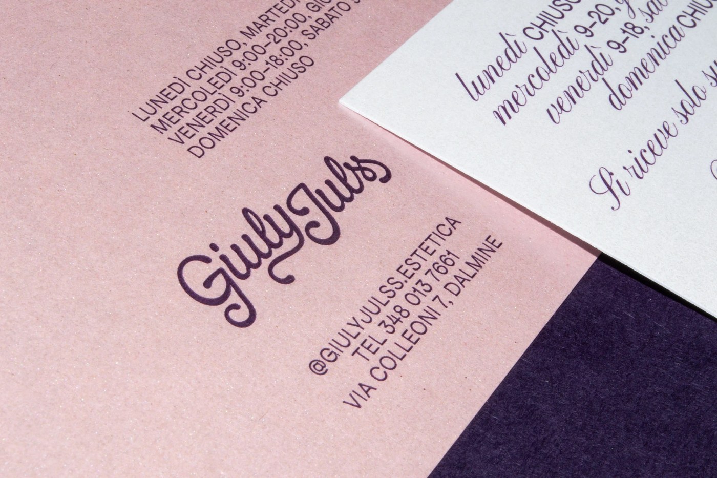 Descripción general del sistema Giuly Julss: diseño de pantalla diseñado por Federico Agnelli