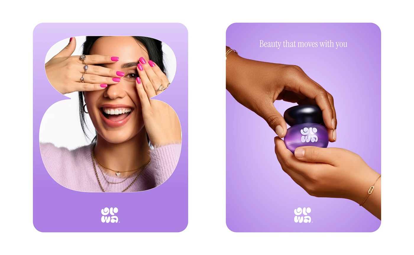 MARCA DE CUIDADO DE LA PIEL GLOWA® CON VISTAS ADICIONALES – DISEÑO DE ENVASE PARA Creavora ®